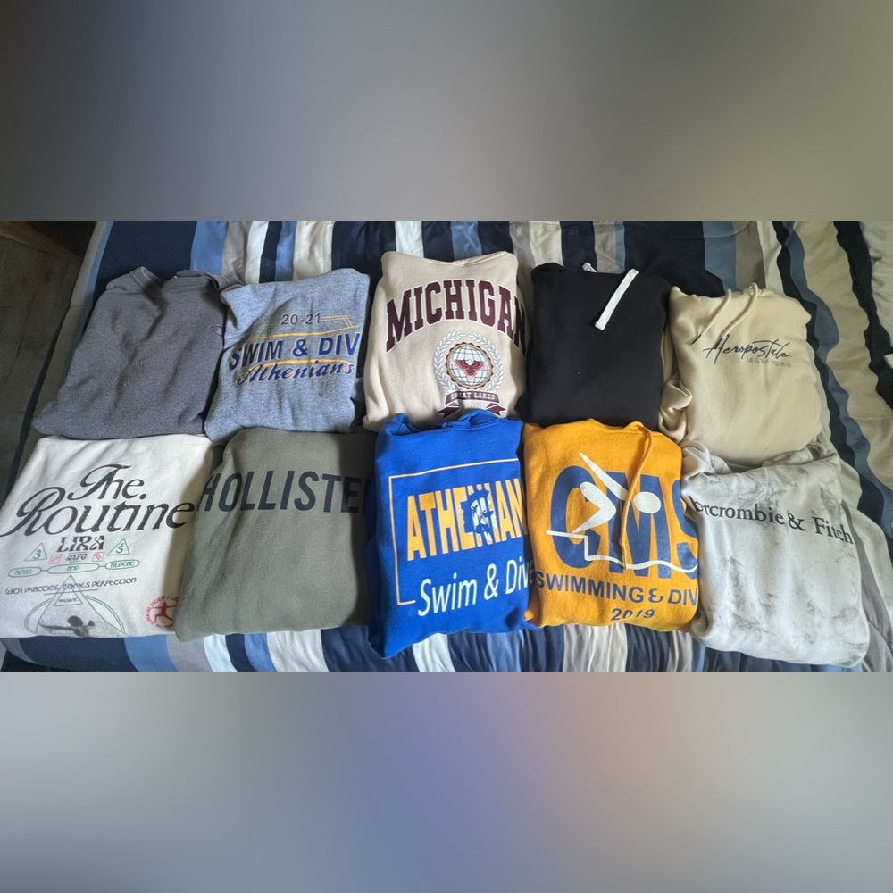 Selling past sweatshirt $10 per